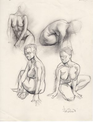Pencil Study B by Elia Bonetti
