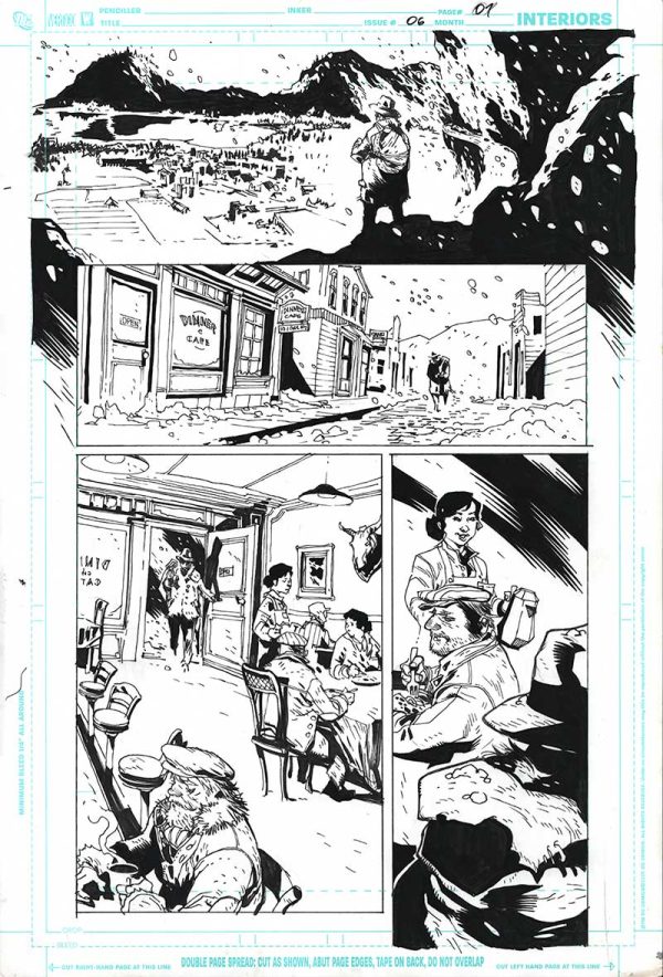 American Vampire Issue 06 Page 01 by Rafael Albuquerque