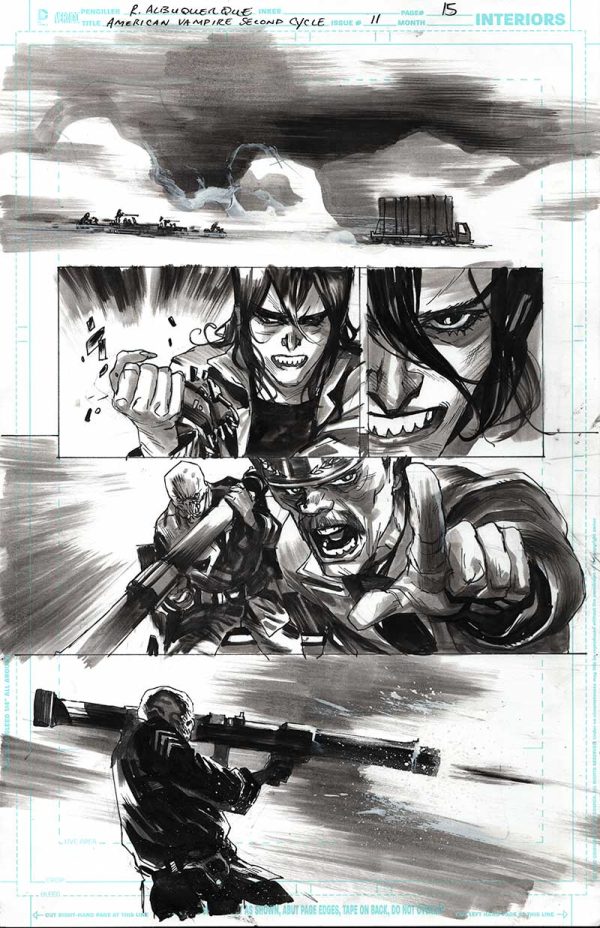 American Vampire: Second Cycle Issue #11 Page 15 by Rafael Albuquerque