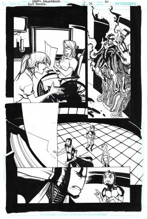 Blue Beetle Issue #25 Page 10 by Rafael Albuquerque