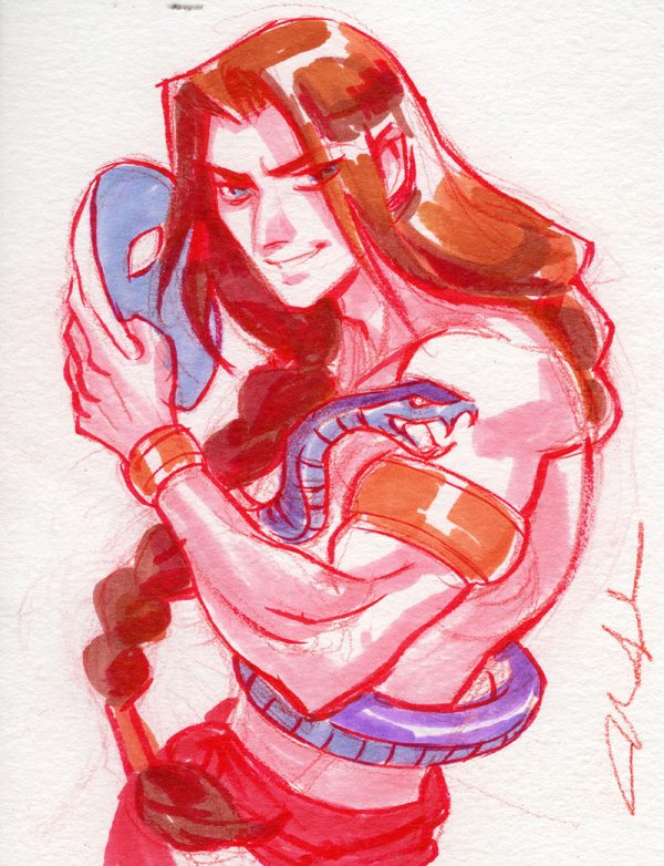 Vega from Street Fighter by Mindy Lee