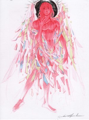 Glass Angel by Mindy Lee