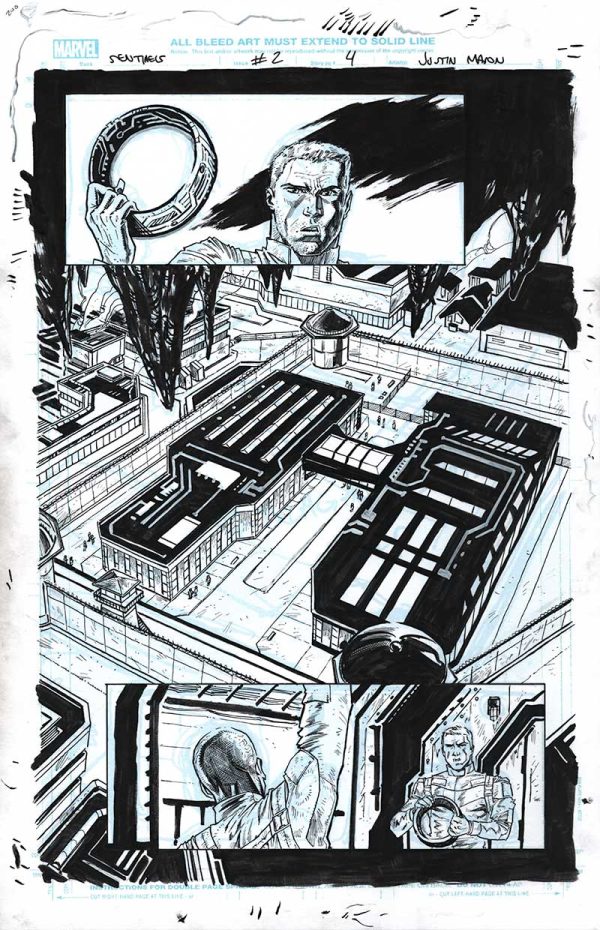 Sentinels #2 Page 04 by Justin Mason