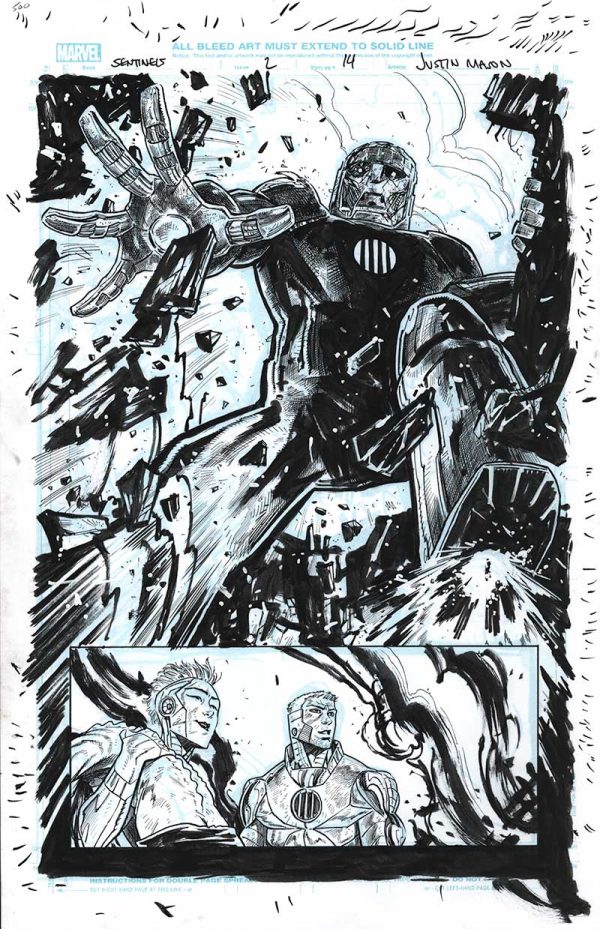 Sentinels #2 Page 14 by Justin Mason