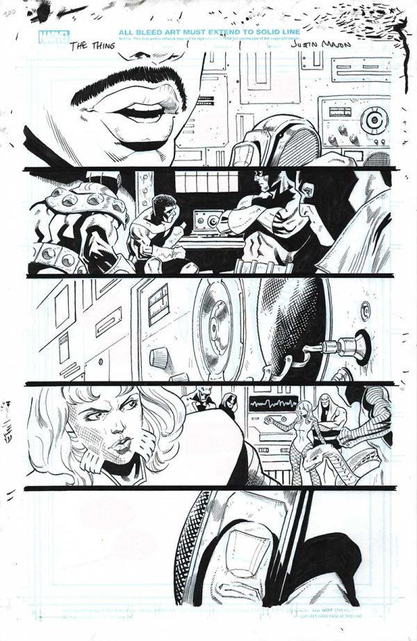 The Thing #1 Page 01 by Justin Mason