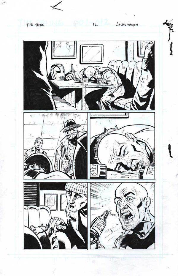 The Thing #1 Page 13 by Justin Mason