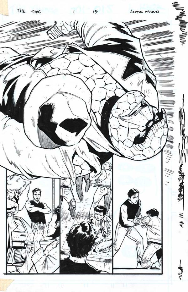 The Thing #1 Page 14 and 15 by Justin Mason - Image 3