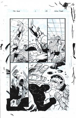 The Thing #1 Page 17 by Justin Mason