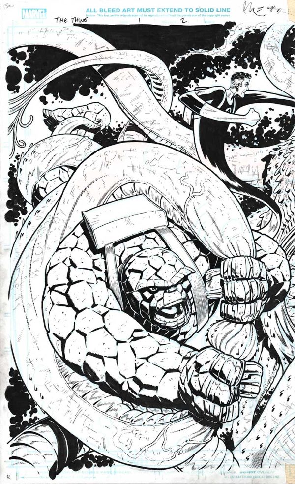 The Thing #1 Page 02 and 03 by Justin Mason - Image 2