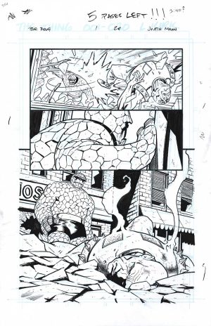 The Thing #1 Page 20 by Justin Mason