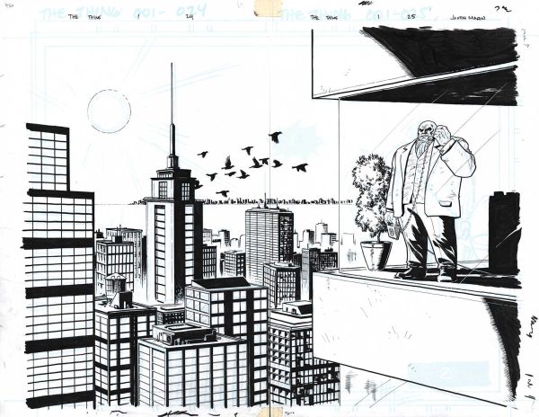 The Thing #1 Page 24 and 25 by Justin Mason