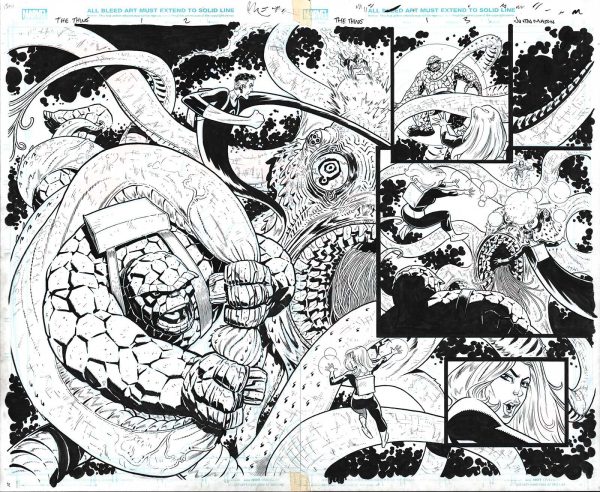 The Thing #1 Page 02 and 03 by Justin Mason