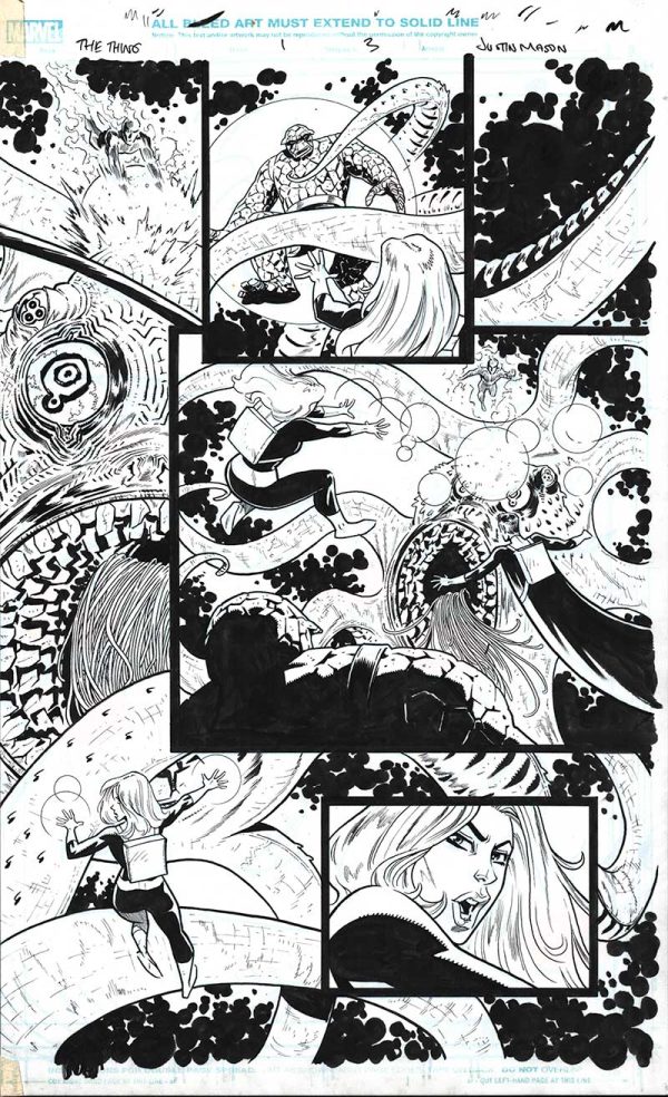 The Thing #1 Page 02 and 03 by Justin Mason - Image 3