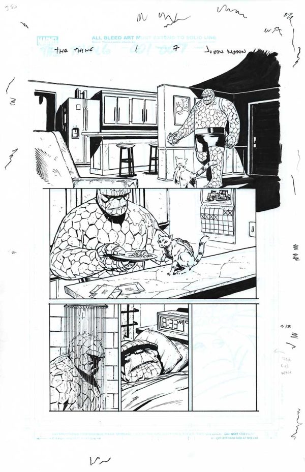 The Thing #1 Page 07 by Justin Mason