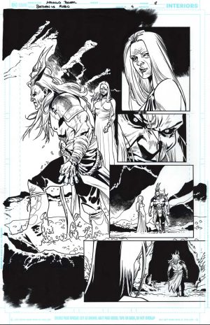 Batman vs. Robin #4 Page 2 by Mahmud Asrar