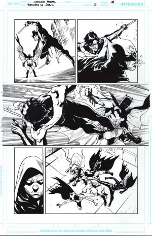 Batman vs. Robin #5 Page 18 by Mahmud Asrar