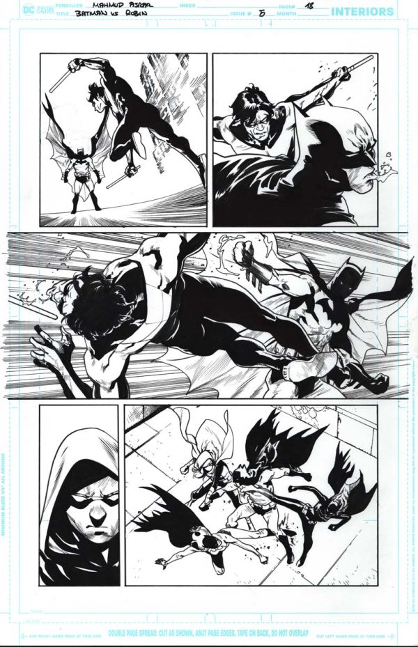 Batman vs. Robin #5 Page 18 by Mahmud Asrar