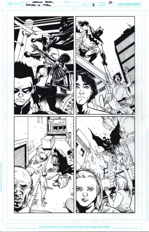 Batman vs. Robin #5 Page 32 by Mahmud Asrar