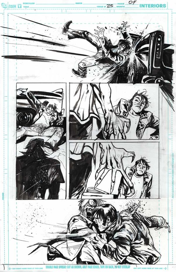 American Vampire Issue 25 Page 01 by Rafael Albuquerque