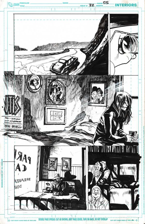 American Vampire Issue 32 Page 05 and 6 by Rafael Albuquerque - Image 2