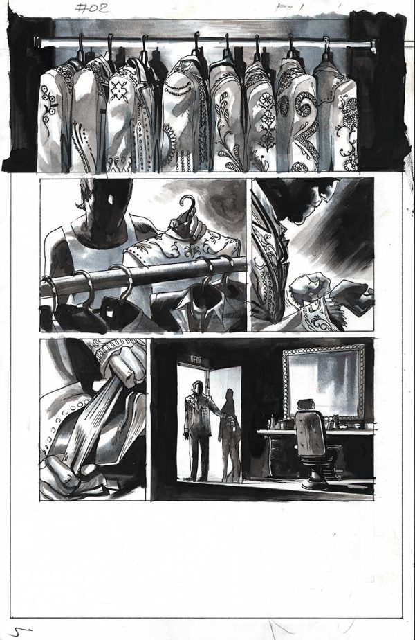 American Vampire: Second Cycle Issue #02 Page 01 by Rafael Albuquerque