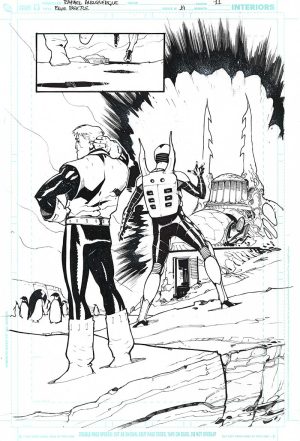Blue Beetle #14 Page 11 by Rafael Albuquerque