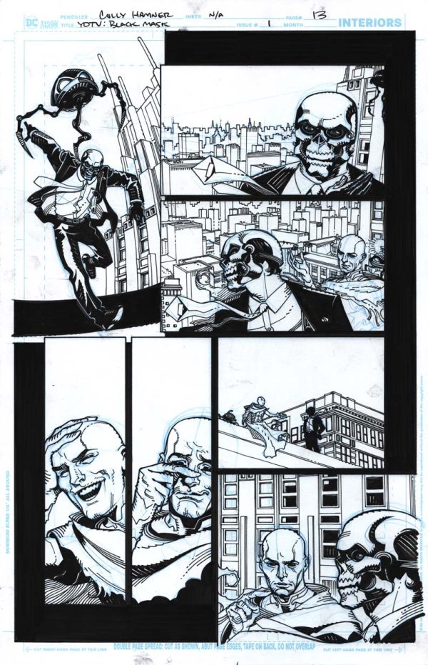 Black Mask: Year of the Villain Page 13 by Cully Hamner
