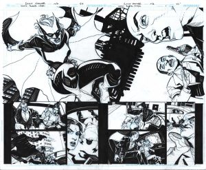 Black Mask: Year of the Villain Page 24 and 25 by Cully Hamner