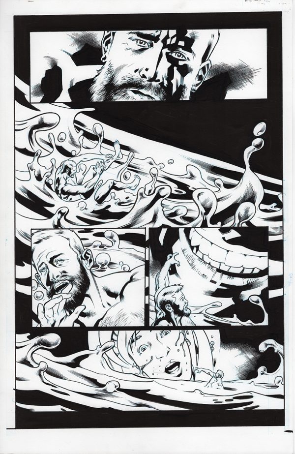 Venom #9 Page 18 by Wade von Grawbadger