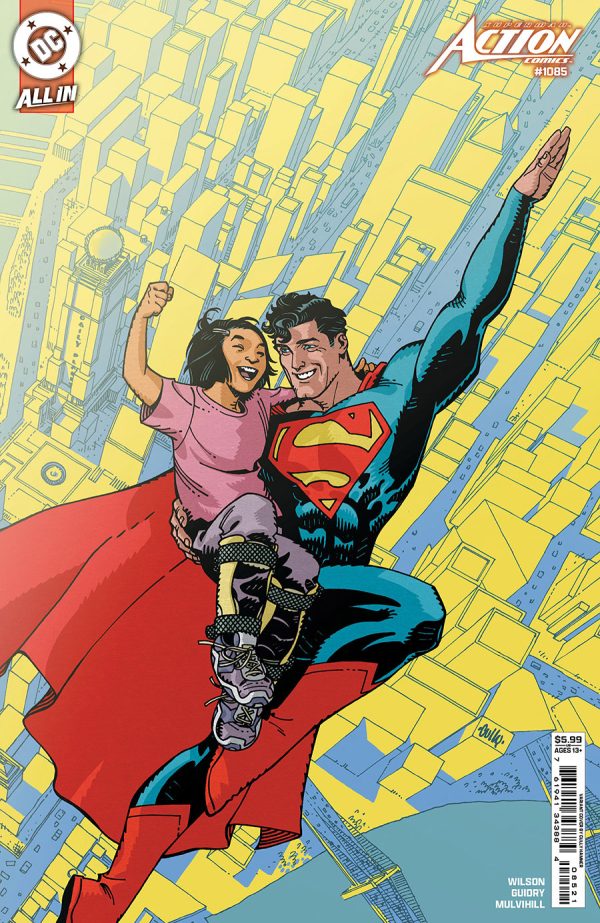 Action Comics #1085 Cover by Cully Hamner - Image 2