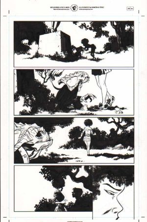 Wolverine & the Xmen #29 p.20 by Ramon Perez