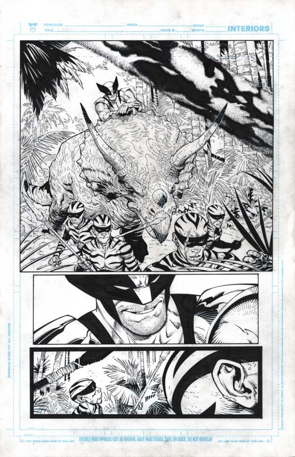 Wolverine: Revenge #1 Page 2 by Tim Townsend and Greg Capullo