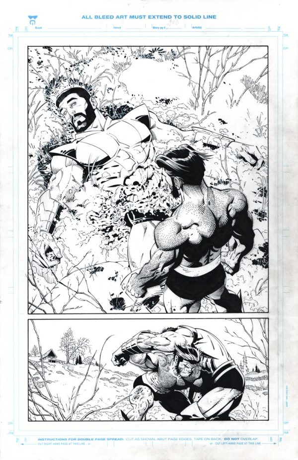 Wolverine: Revenge Red Band #3 Page 24 by Tim Townsend and Greg Capullo